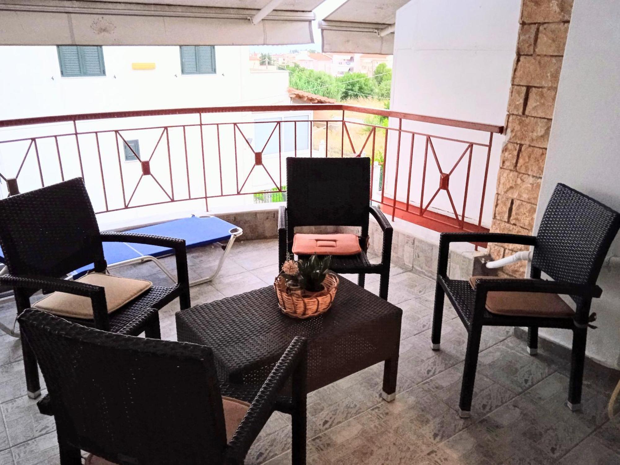 Blue Moon Apartments Nea Michaniona Zimmer foto