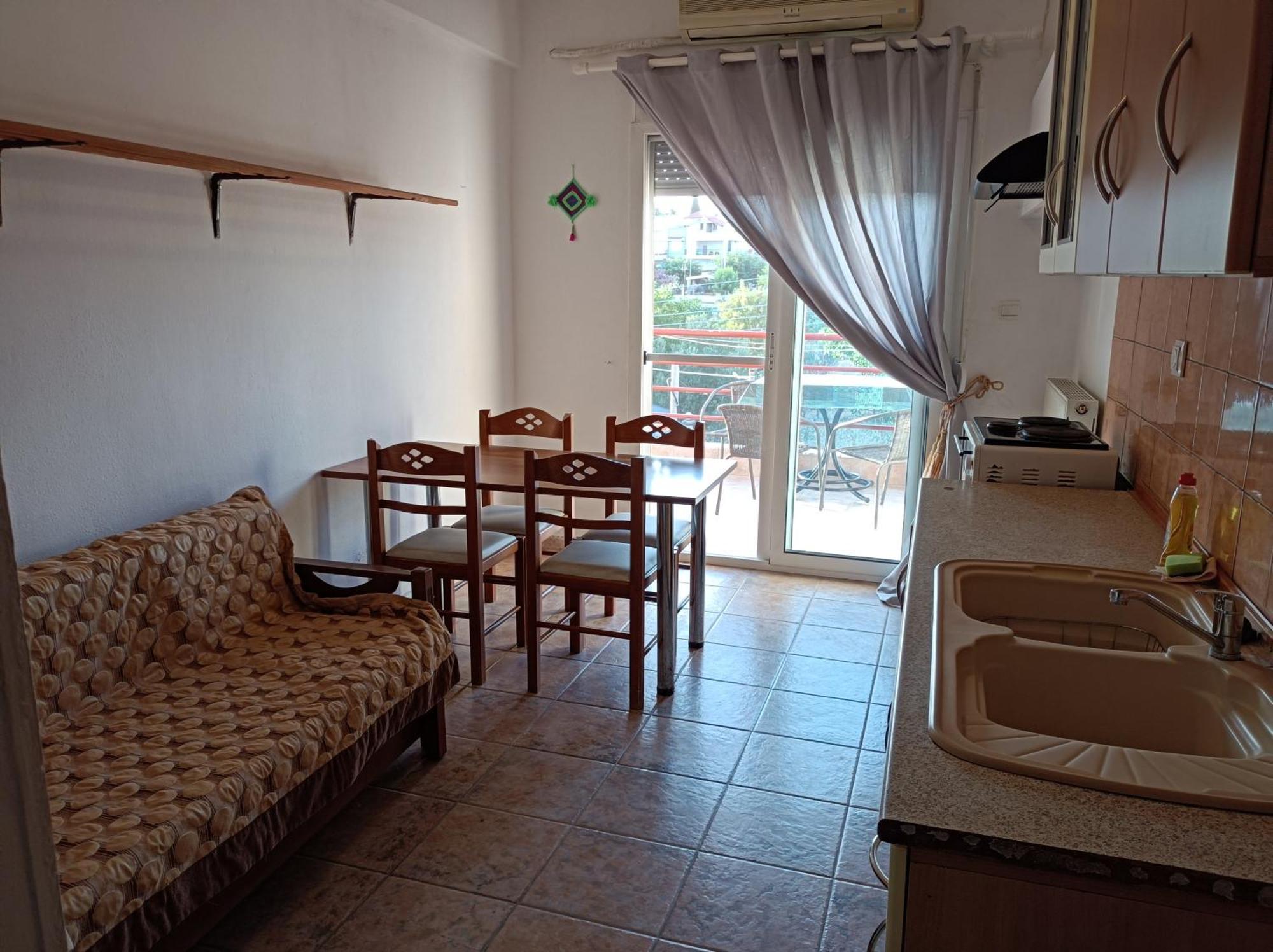Blue Moon Apartments Nea Michaniona Zimmer foto